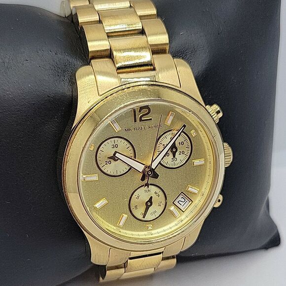 Michael Kors MK5384 Women's Stainless Steel Analog Dial Quartz Wrist Watch AM325 - Picture 4 of 11